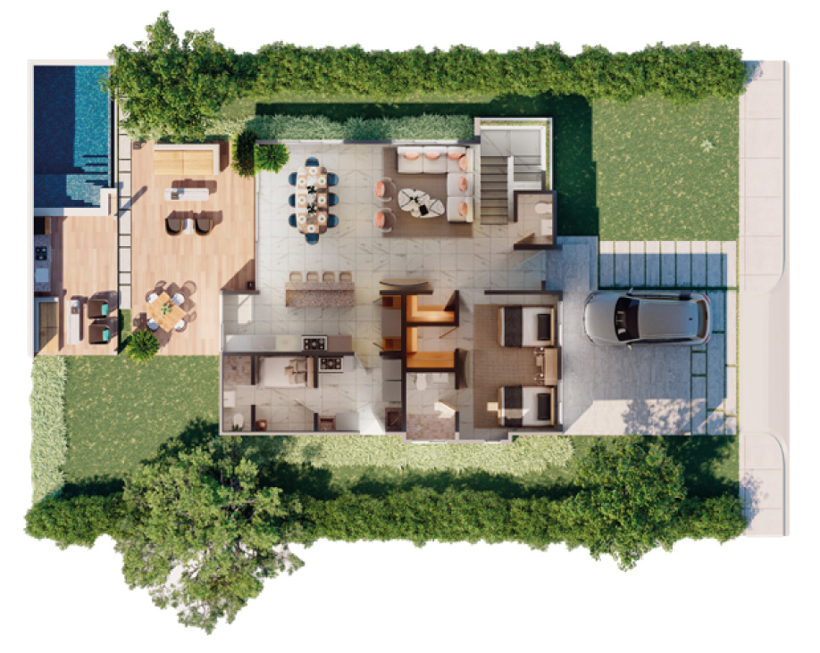 VILLA-DE-4-HABITACIONES-DOS-NIVELES